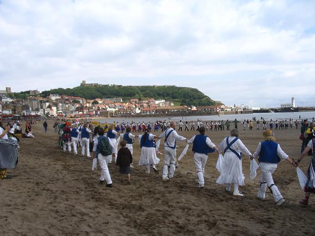 Dancers on Beach 2009